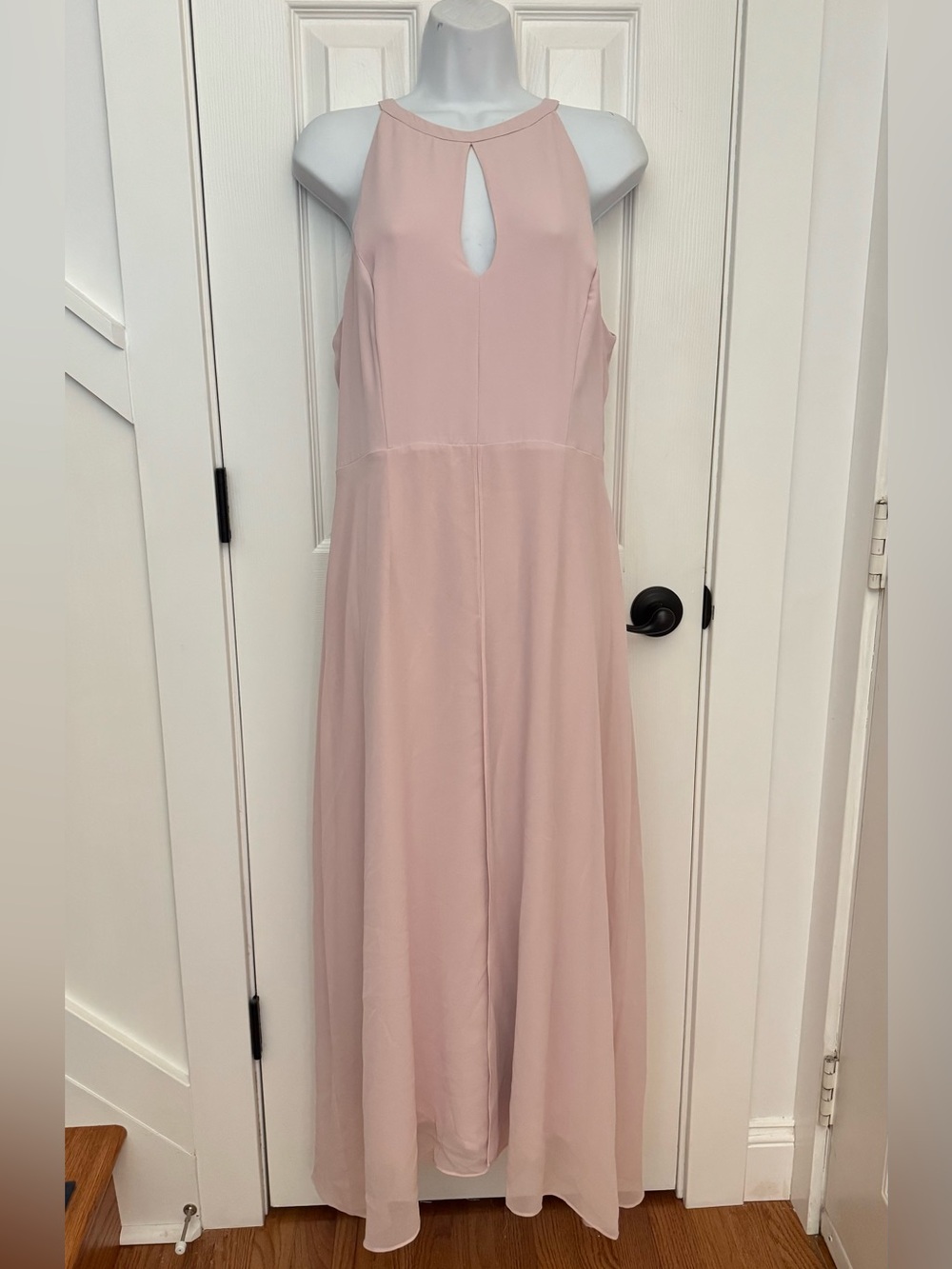 White House Black Market Cottage Rose Jumpsuit with Overlay.